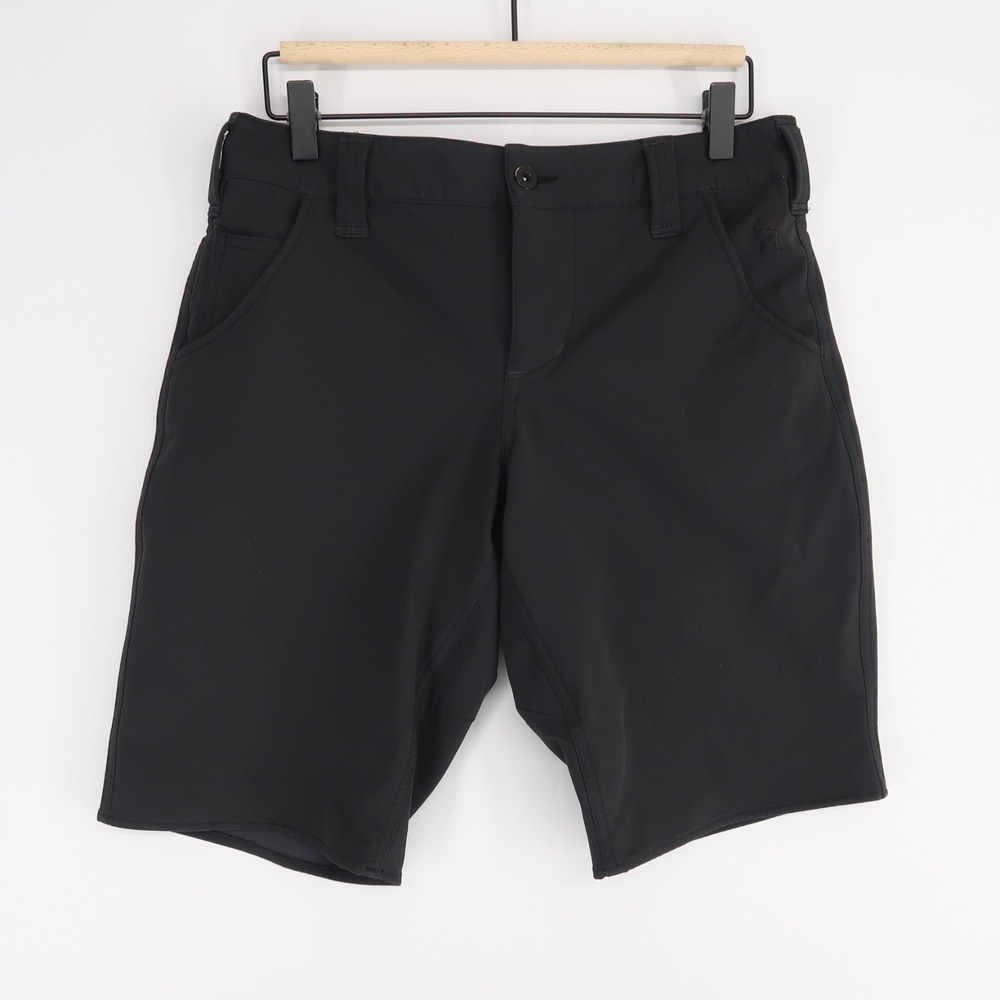 Chrome Industries Shorts Mens 30 Black Cycling 4 Way Stretch Urban Commuter‎